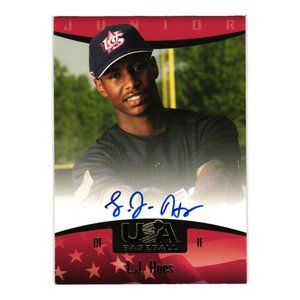 2008 Upper Deck 2007 USA Baseball Junior National Team Autographs LJ Hoes 86
